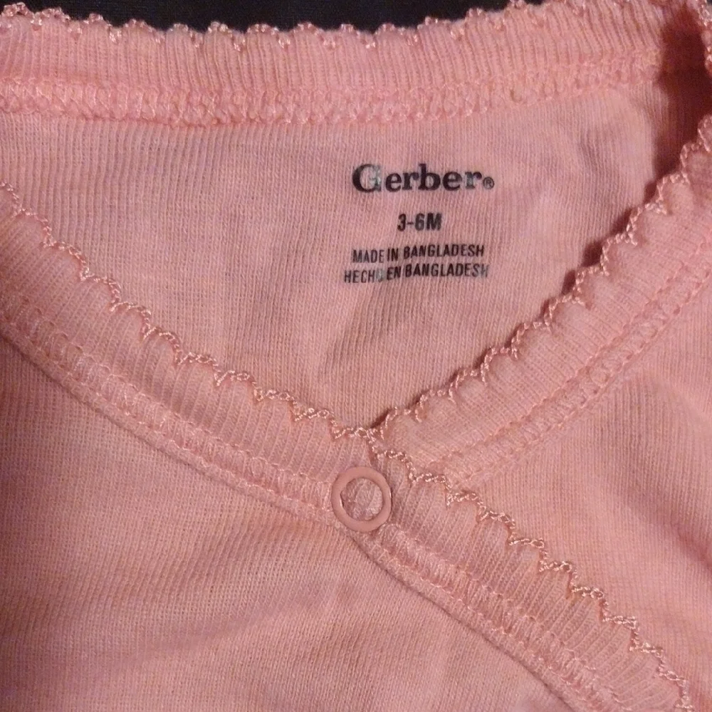 Carter's Pink Long Sleeve Floral Tee​​